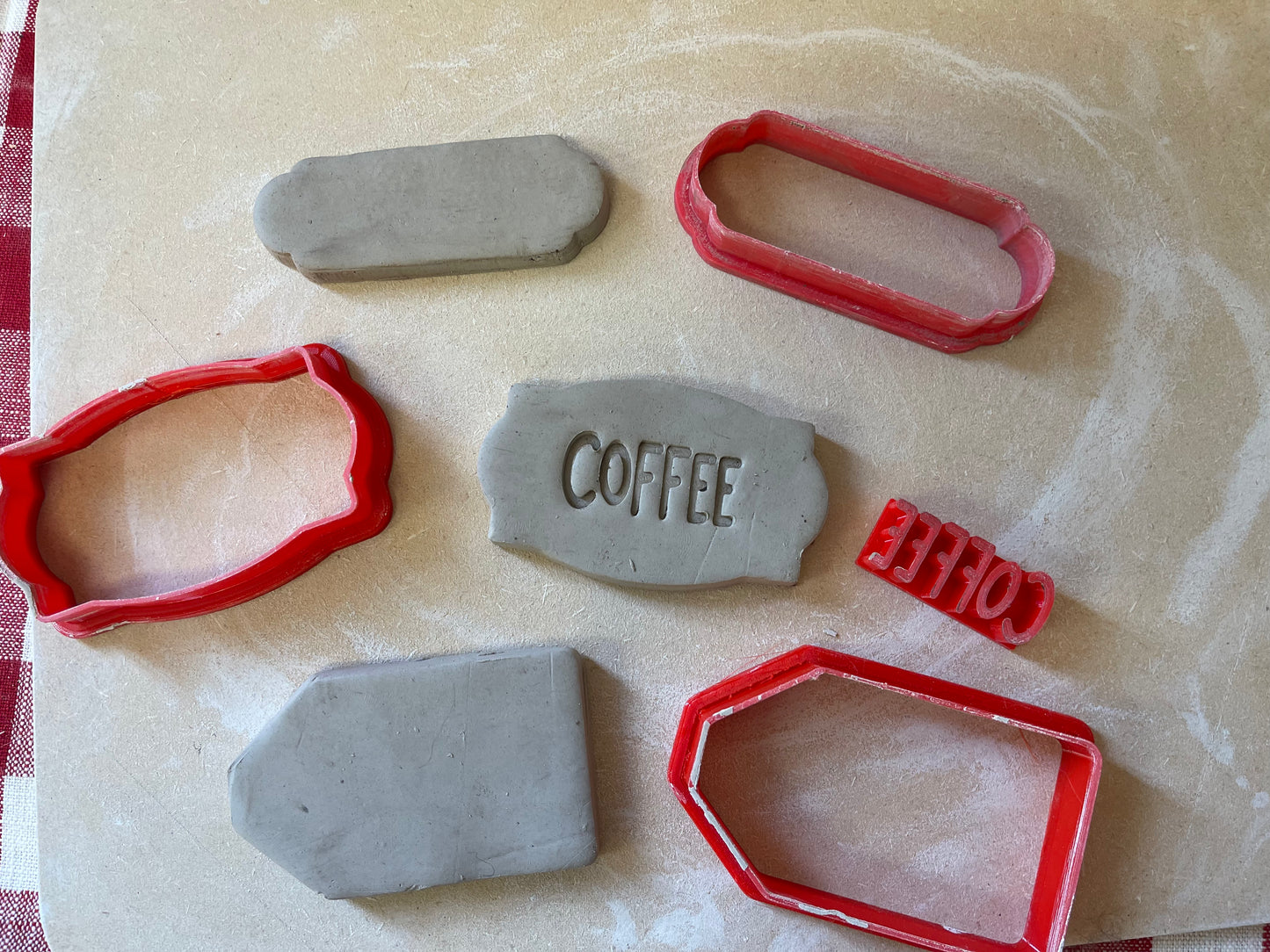 NEW Tag and Plaque Cutter Designs - Plastic 3D Printed, set or each
