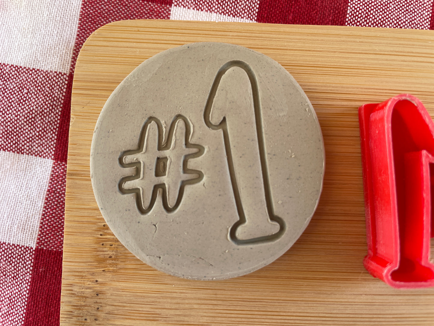 #1 - Pottery Word Stamp - August 2025 - Back to School Themed Mystery Box, multiple sizes available