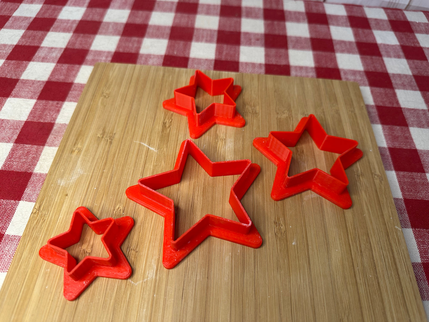 Star Design, Clay Cutter - Plastic 3D printed, XL pottery tool, multiple sizes