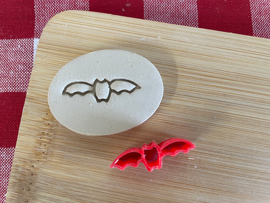 Mini Bat Pottery Stamp - May 2025 stamp of the month, plastic 3D printed, multiple sizes