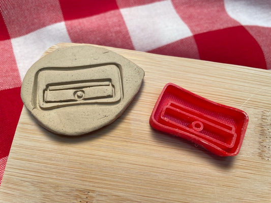 Sharpener Pottery Stamp -  November 2023 mystery box, multiple sizes available