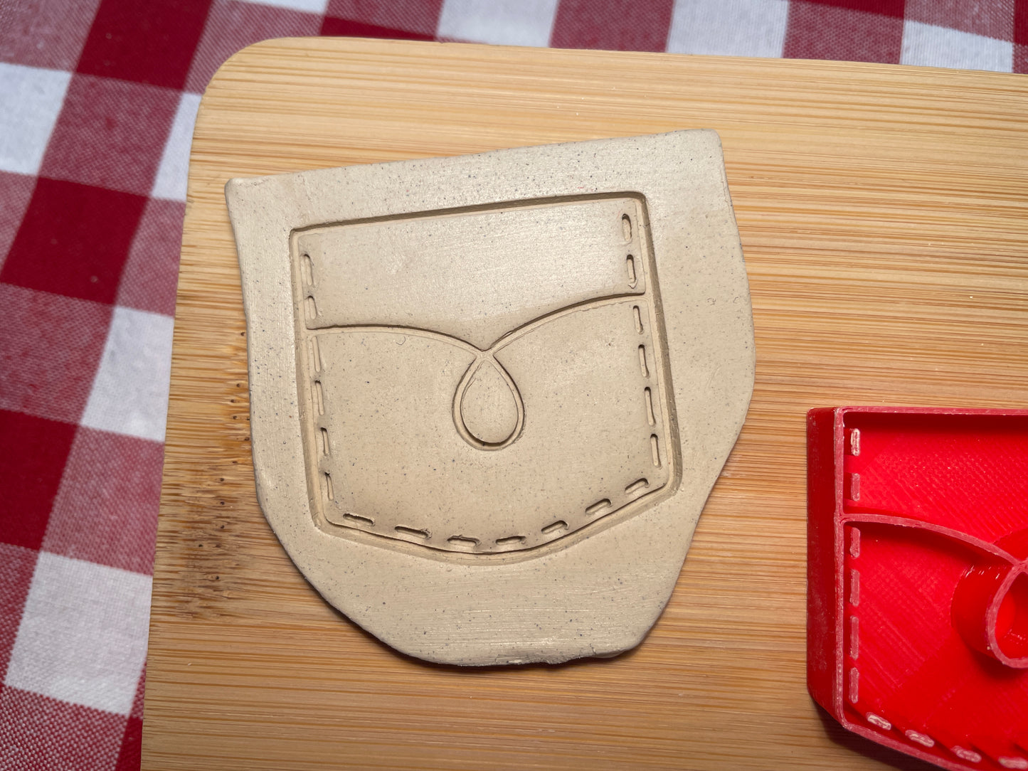 Jean Pocket Pottery Stamp - September 2025 - Country Western Themed Mystery Box, multiple sizes available