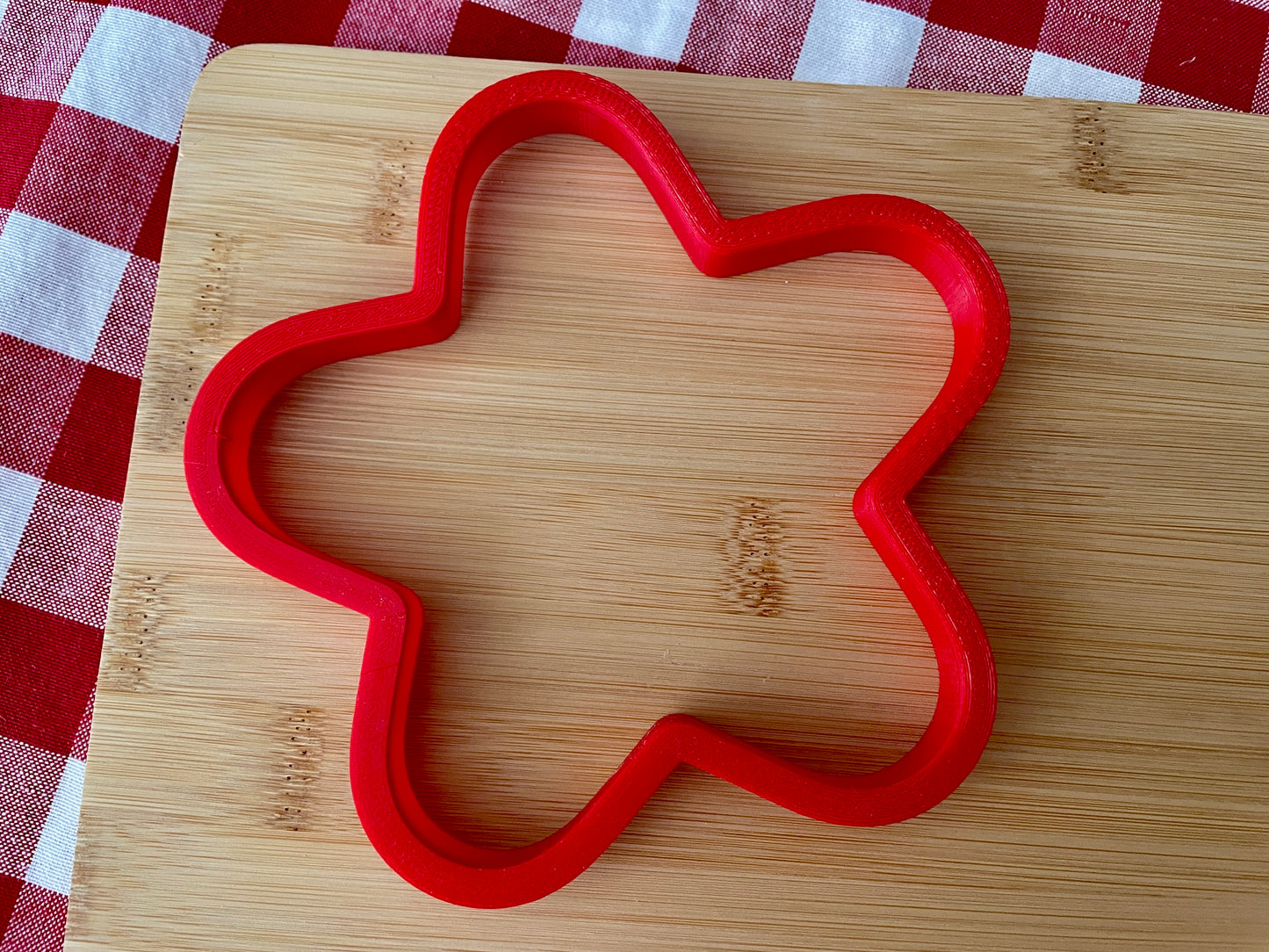 Star - 5 point, Clay Cutter - New design to match GR Pottery Wallie, Plastic 3D printed, pottery tool, choose size