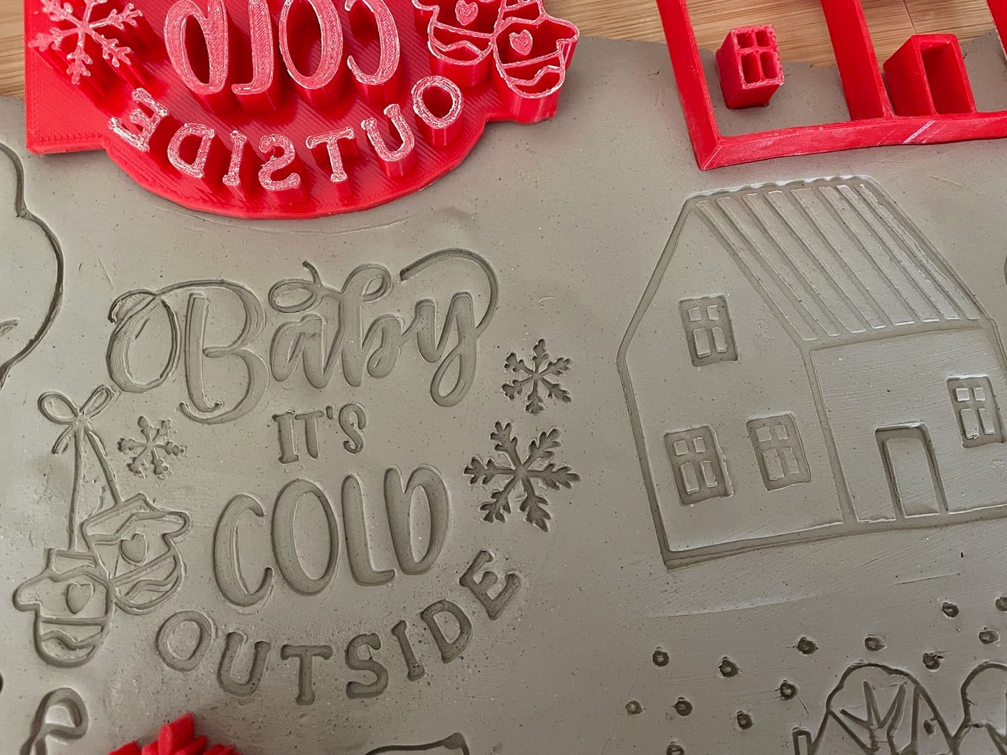 Monthly Mystery Box - September 2023 - Winter Snow Cute themed