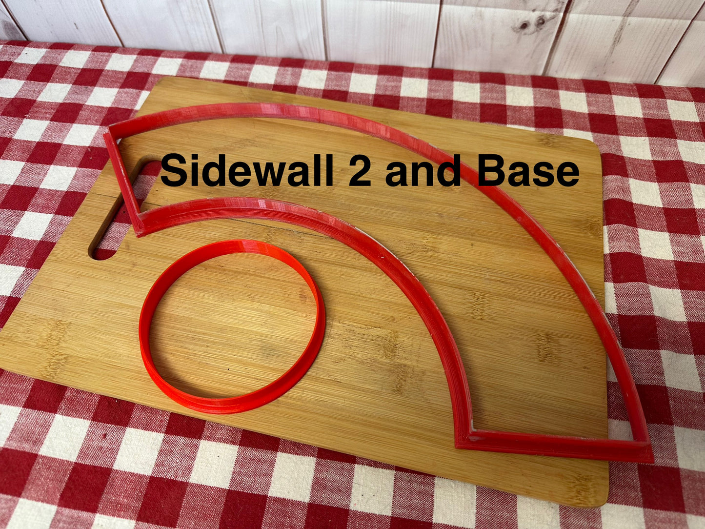 Nesting Bowls Template Clay Cutter, 3.75" tall - NEW sizes Set of 5 bowls or each - plastic 3D printed