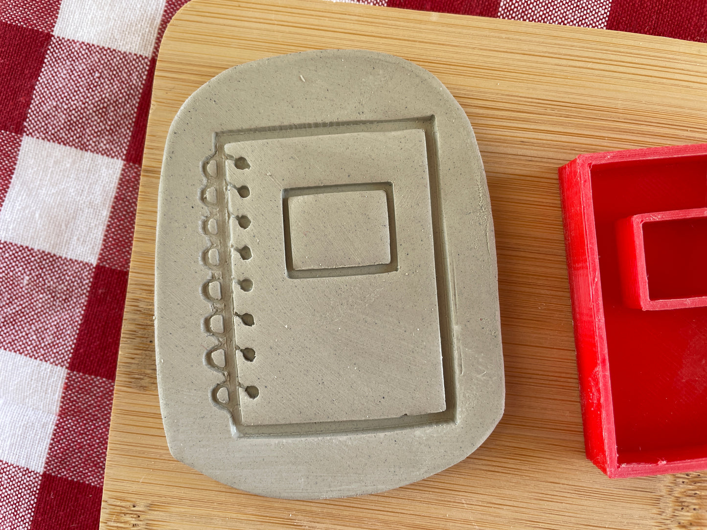 Notebook Pottery Stamp - August 2025 - Back to School Themed Mystery Box, multiple sizes available