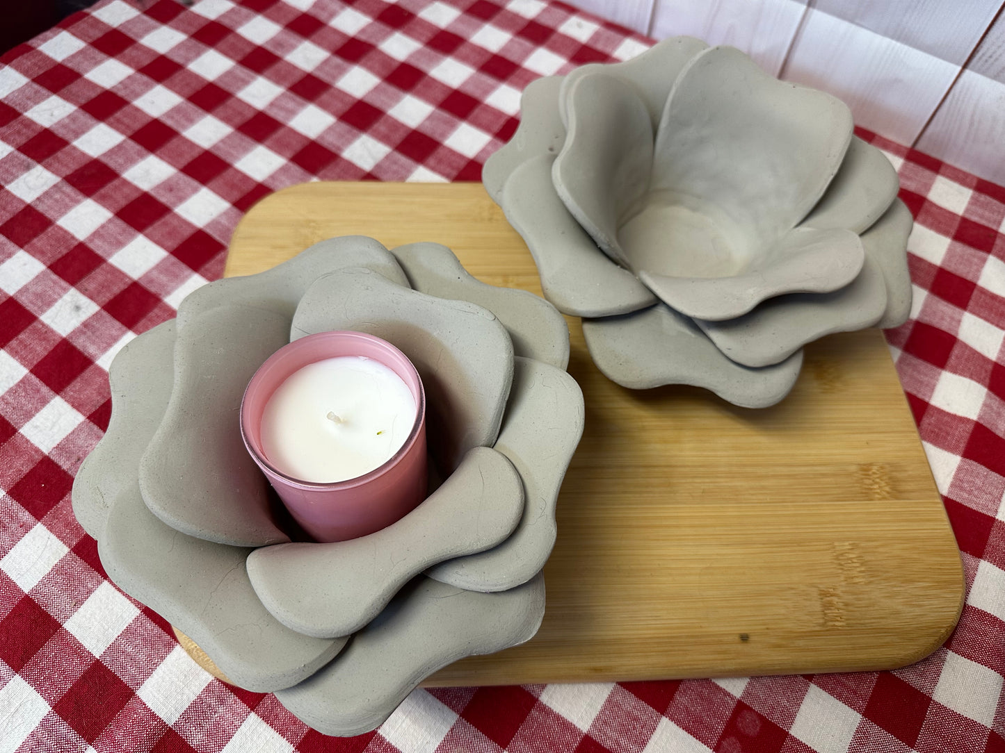 Single Flower Petal Clay Cutter - wide petal design, set or each, multiple sizes