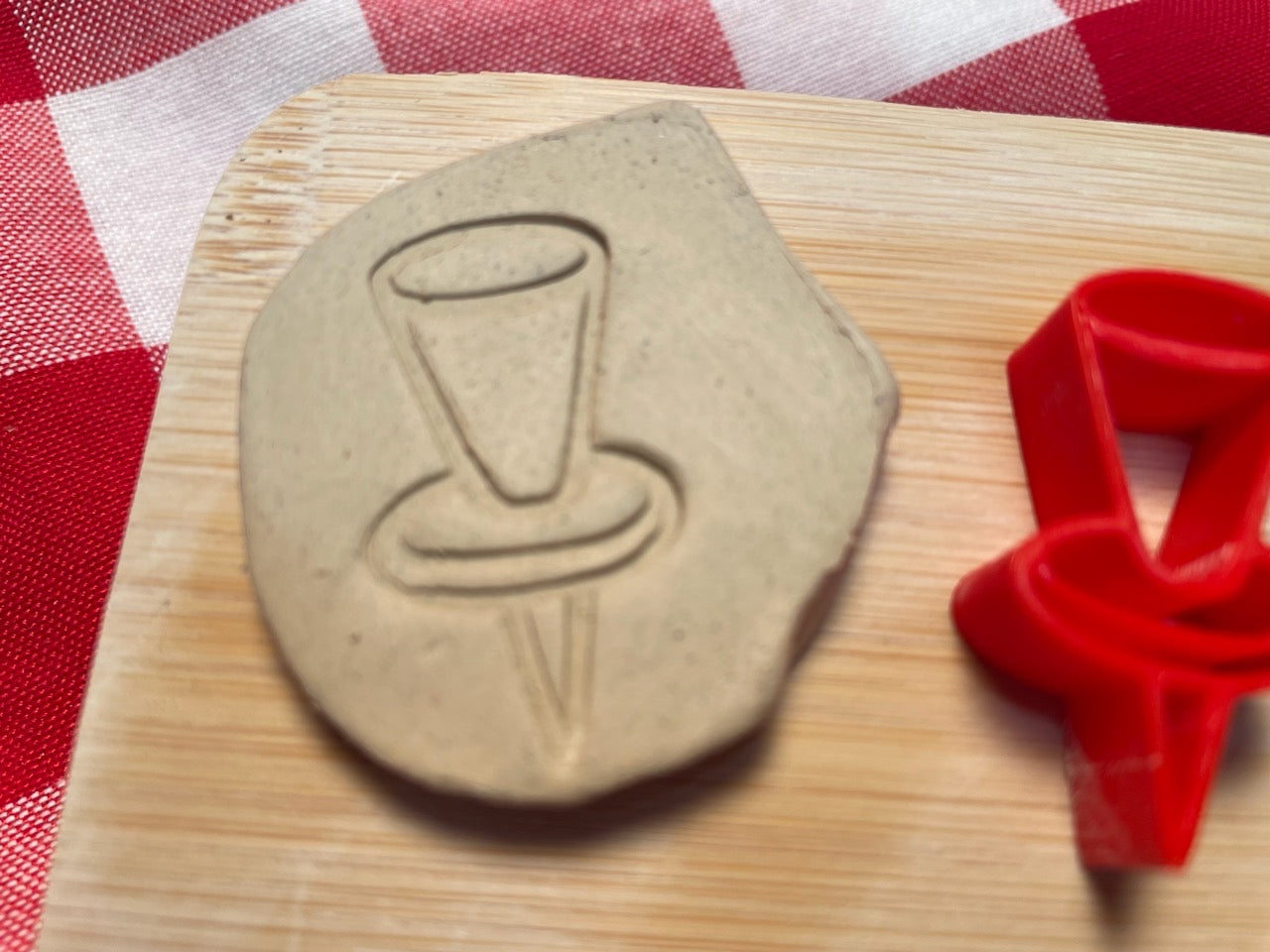 Tack Pottery Stamp -  November 2023 mystery box, multiple sizes available