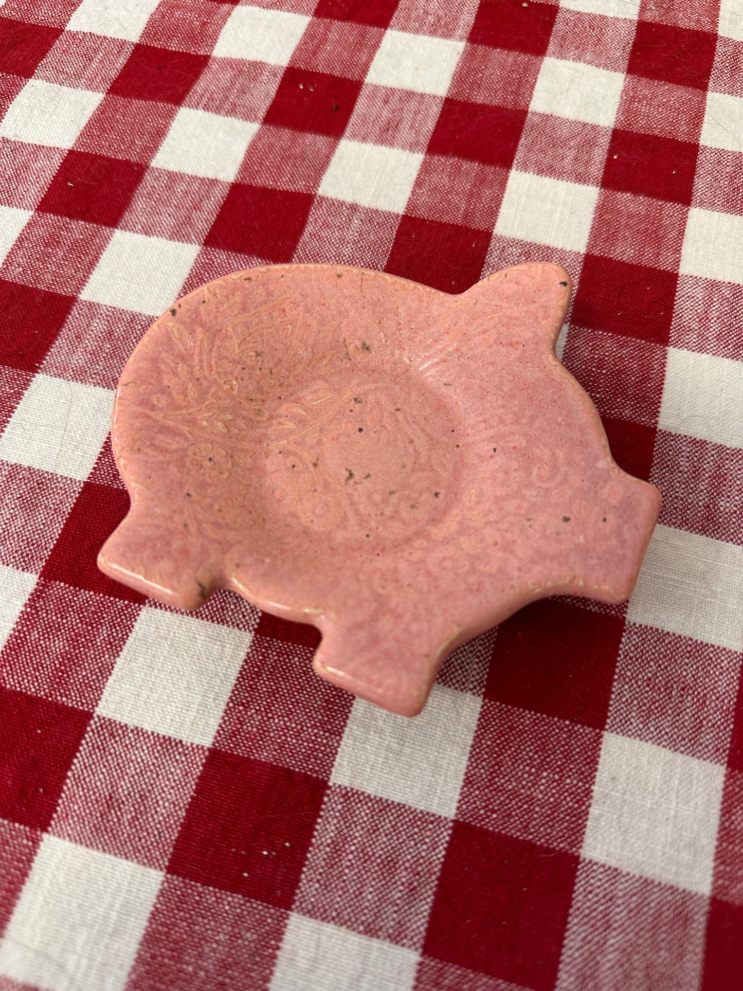 Pig, Piggy shaped Clay Cutter - Plastic 3D printed, pottery tool, choose size