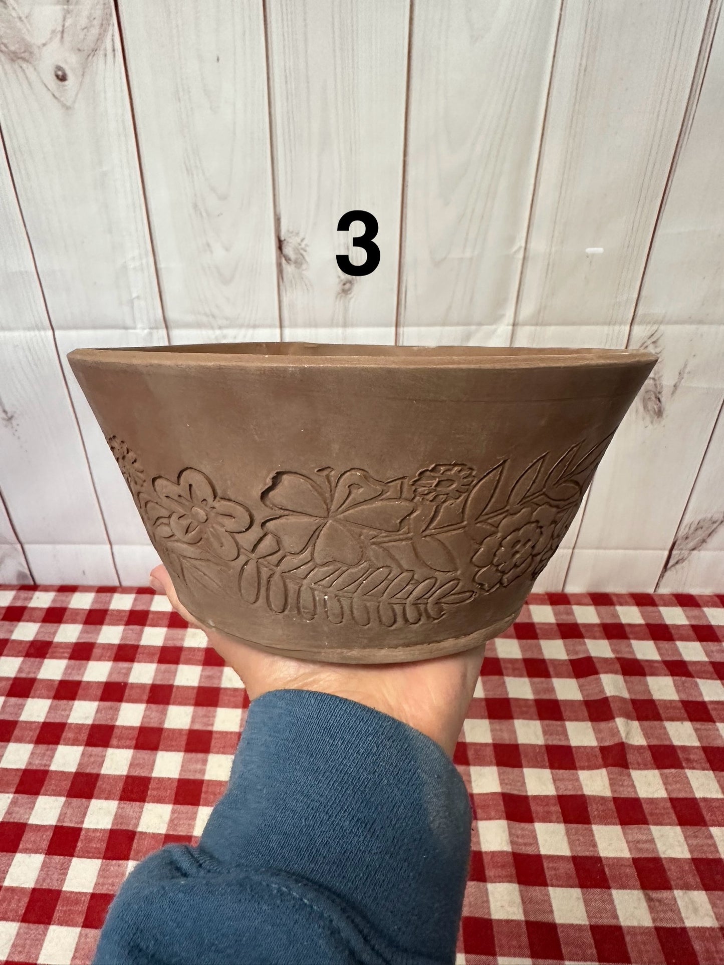 Nesting Bowls Template Clay Cutter, 3.75" tall - NEW sizes Set of 5 bowls or each - plastic 3D printed
