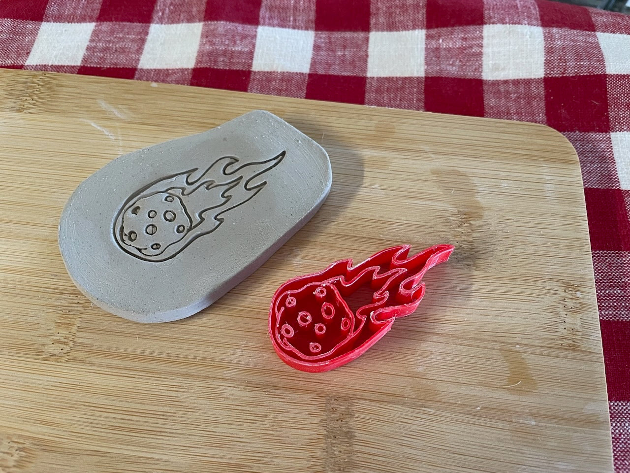 Meteor Stamp -  October 2023 mystery box, multiple sizes available