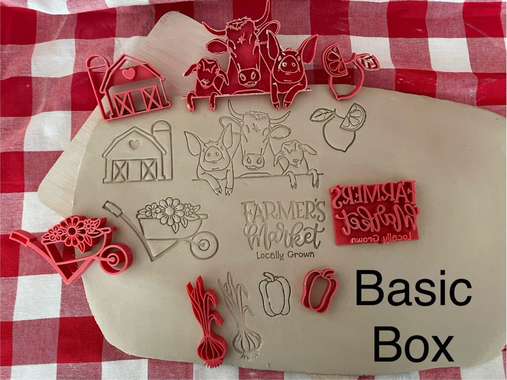 Monthly Mystery Box - January 2024 - Spring Farm themed