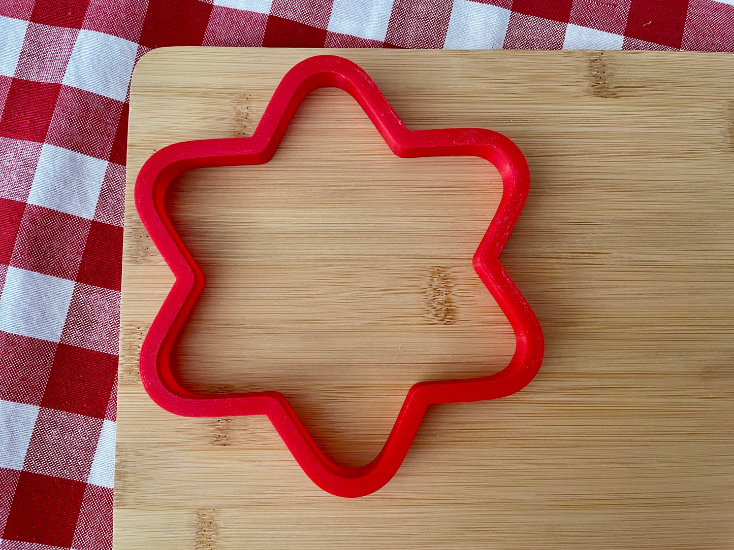 Star - 6 point, Clay Cutter - New design to match GR Pottery Wallie, Plastic 3D printed, pottery tool, choose size
