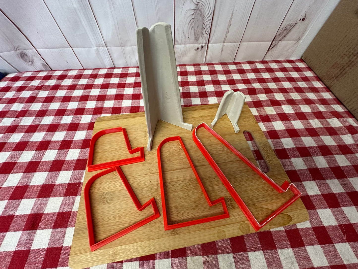 Display Stand design - Template, Clay cutter, Plastic 3D Printed, 4 sizes, Set or Each