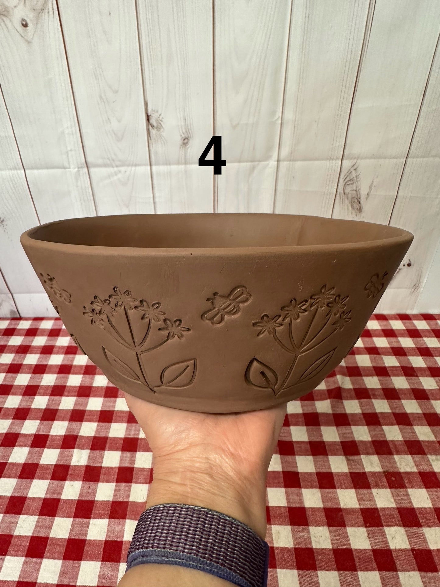 Nesting Bowls Template Clay Cutter, 3.75" tall - NEW sizes Set of 5 bowls or each - plastic 3D printed