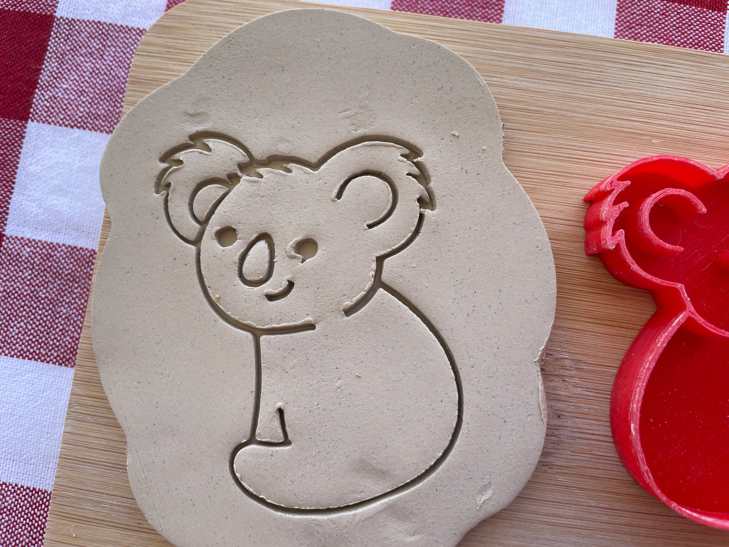 Koala Pottery Stamp - Earth themed March 2025 Mystery Box, multiple sizes available
