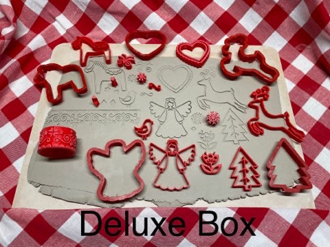 Monthly Mystery Box - Christmas in July 2023 - Scandinavian Winter themed, HUGE box with Huge savings, great for ornaments