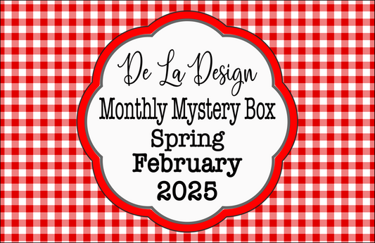 Monthly Mystery Box - February 2025 - Spring themed