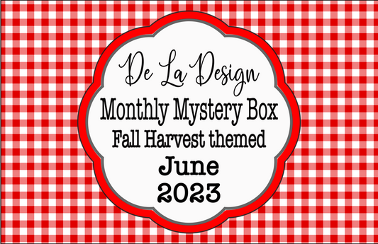Monthly Mystery Box - June 2023 - Fall Harvest themed