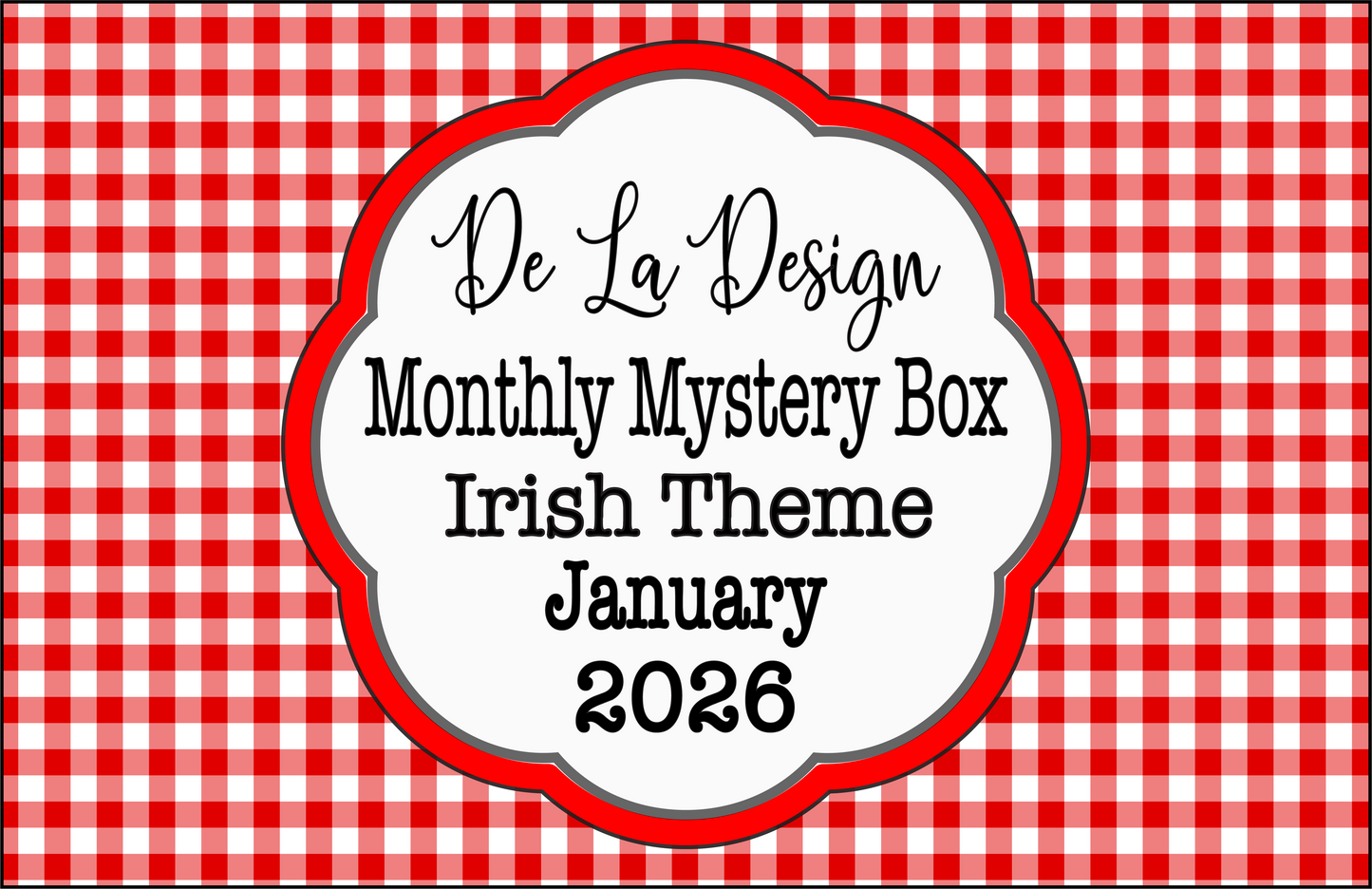 Monthly Mystery Box - January 2026 - Irish themed