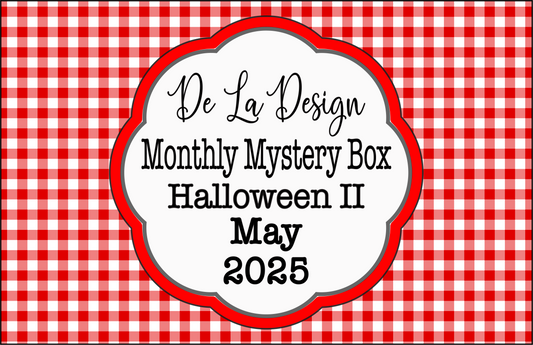 Monthly Mystery Box - May 2025 - Halloween II themed