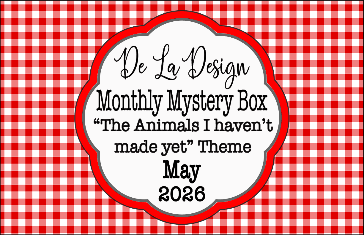 Monthly Mystery Box - May 2026 - "Animals that I haven't made yet" themed