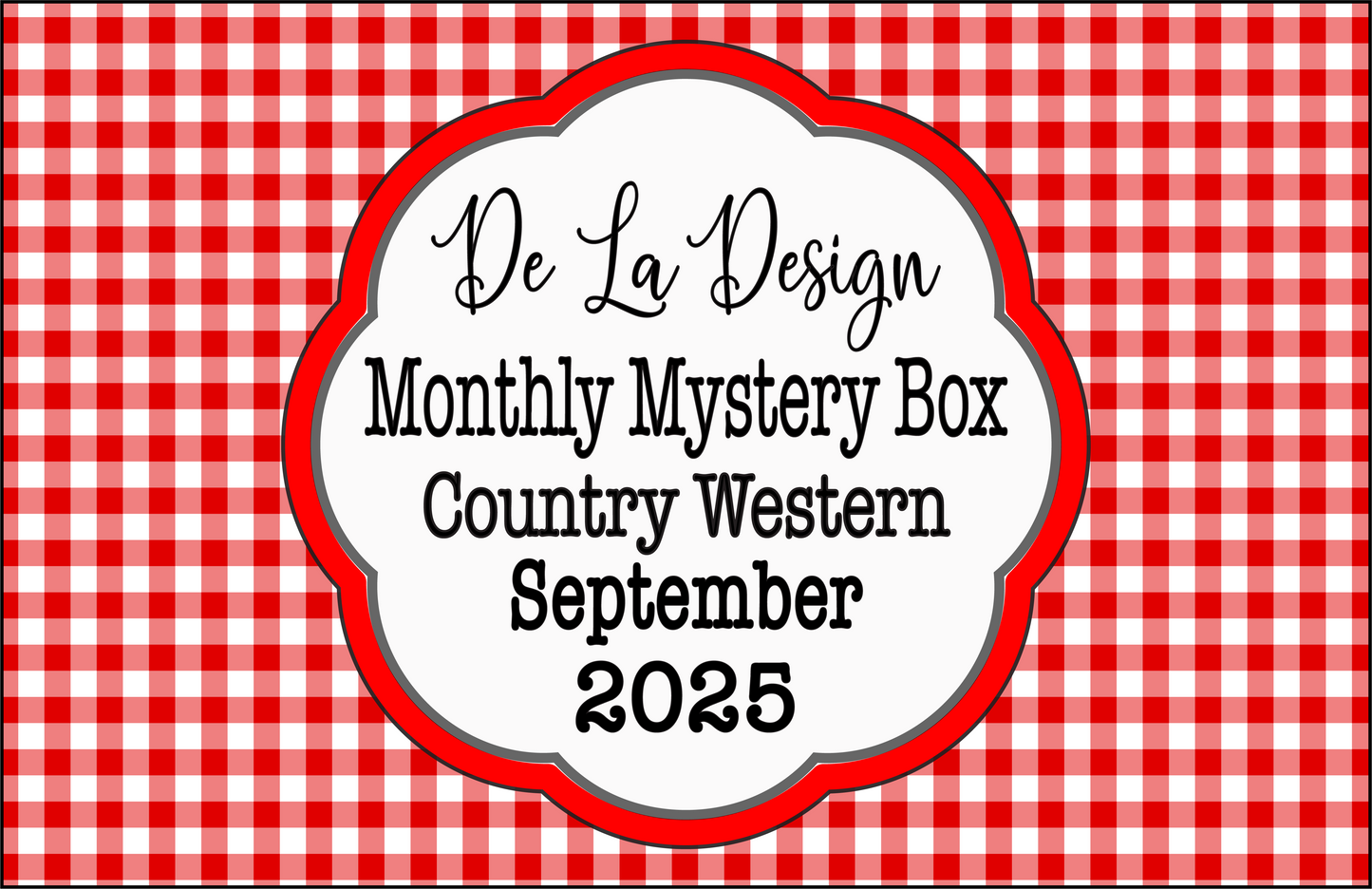 Monthly Mystery Box - September 2025 - Country Western themed