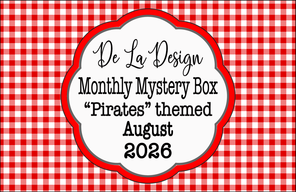 Monthly Mystery Box - August 2026 - "Pirates" themed
