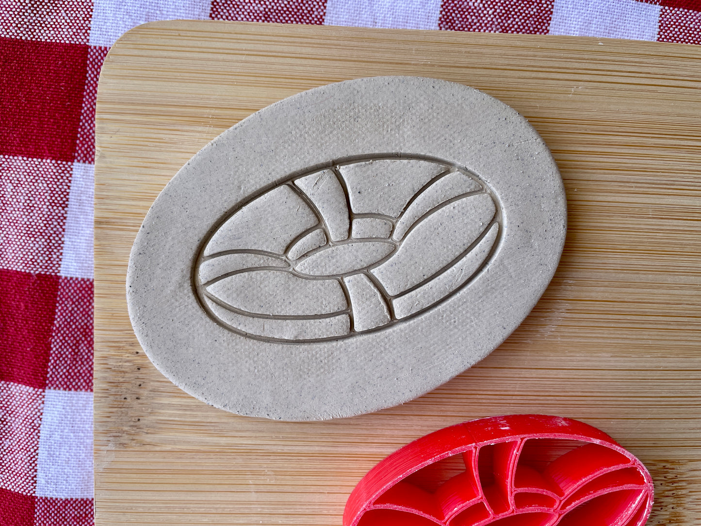 Ring Float Pottery Stamp - April 2026 - Beach Themed Mystery Box, multiple sizes available