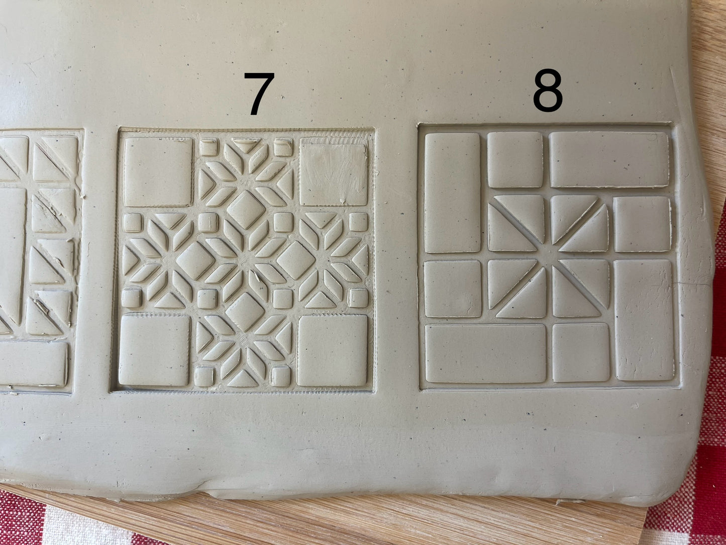 Quilt Pattern Stamp Series - 8 designs, each or set, June 2024 Mystery Box Supplemental set