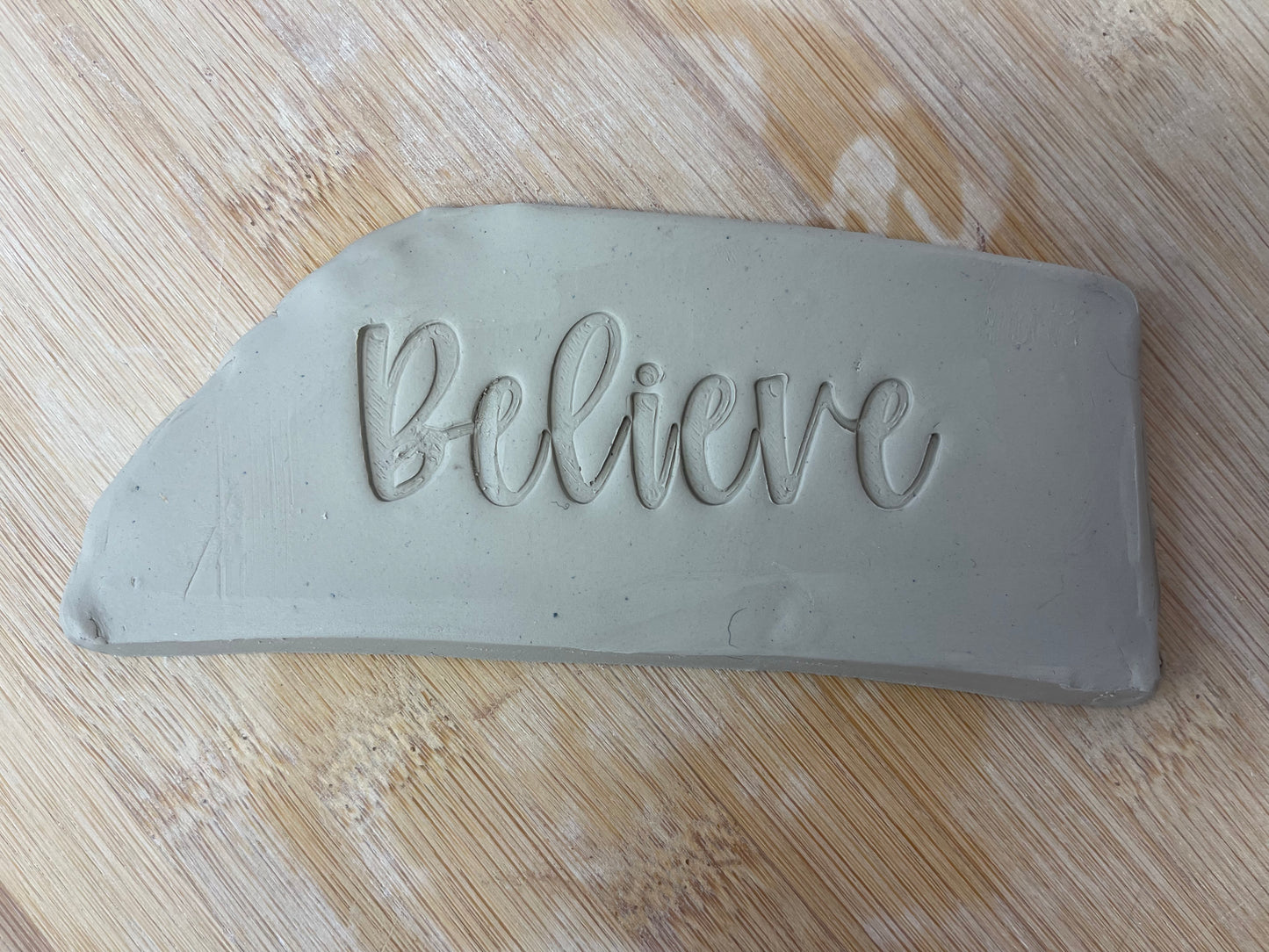 Alphabet Pottery Stamp Set - Cozy Font Cursive Upper and Lower case