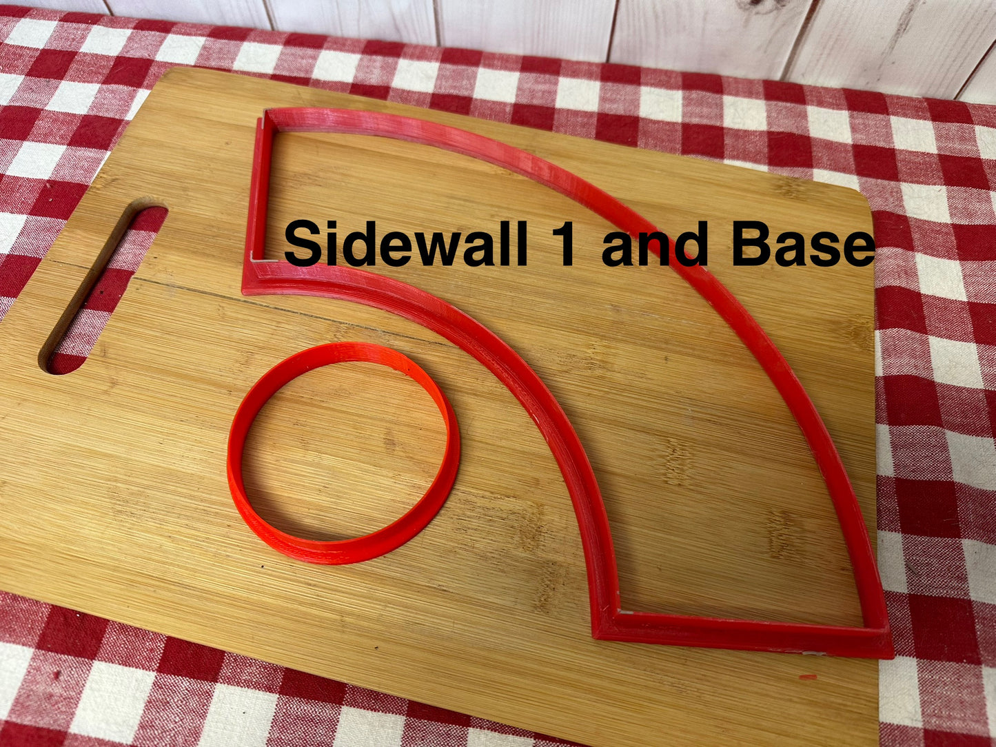 Nesting Bowls Template Clay Cutter, 3.75" tall - NEW sizes Set of 5 bowls or each - plastic 3D printed