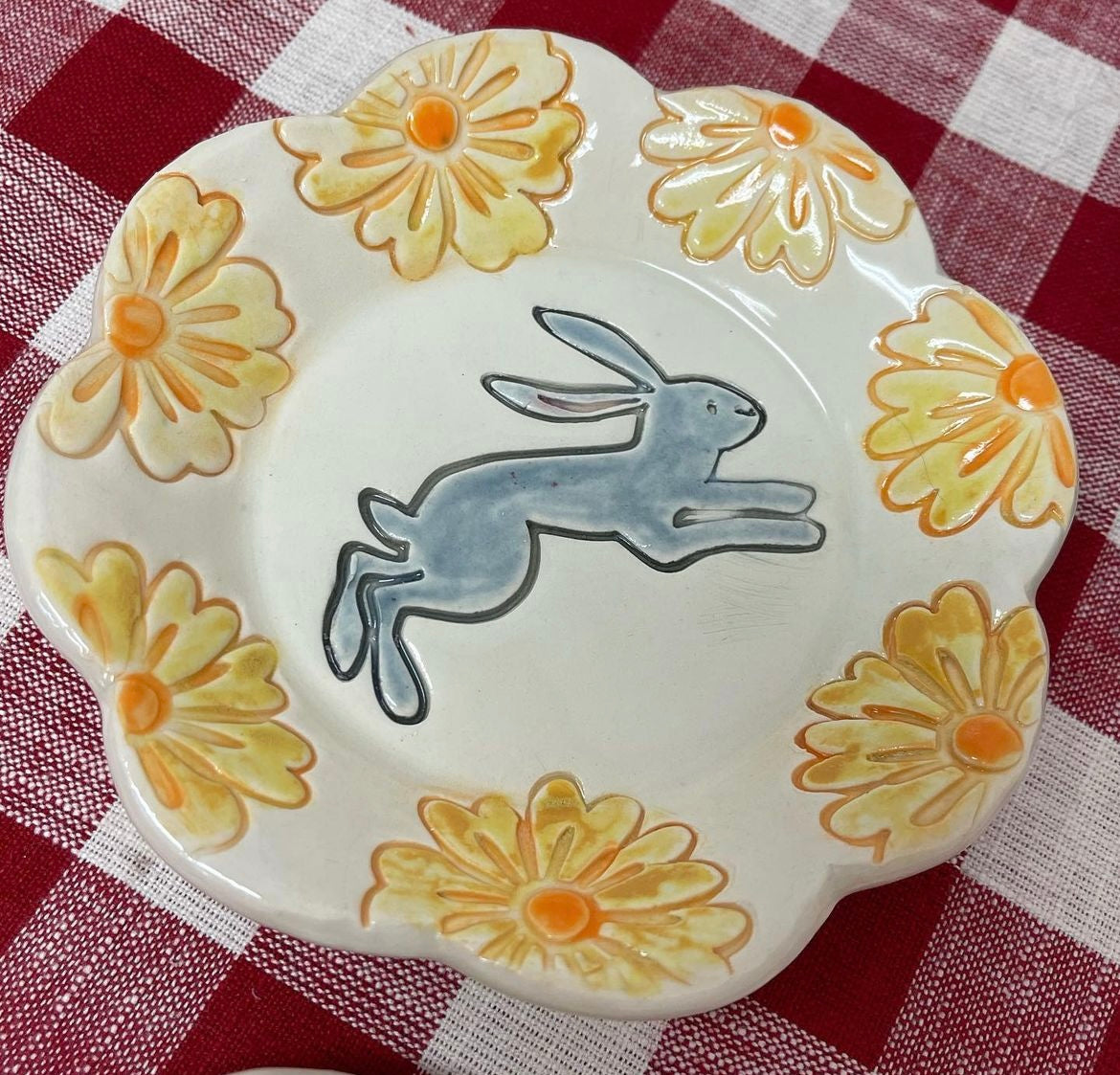 Bunny Stamp, 4 designs - from the February 2023 mystery box, plastic 3D printed, sold as set or each