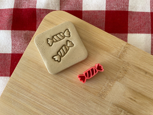 Mini Candy Pottery Stamp - June 2024 stamp of the month, plastic 3D printed, multiple sizes