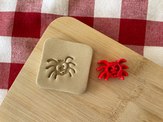 Spider Mini Pottery Stamp - September 2022 Stamp of the Month, multiple sizes