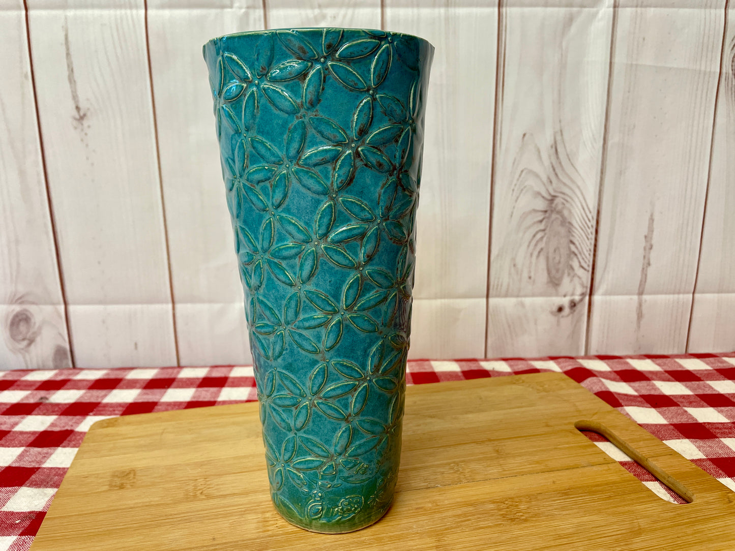 Vase Extra Tall Template Clay Cutter - cone 3" Base x 10.5" Tall x 4.75" top