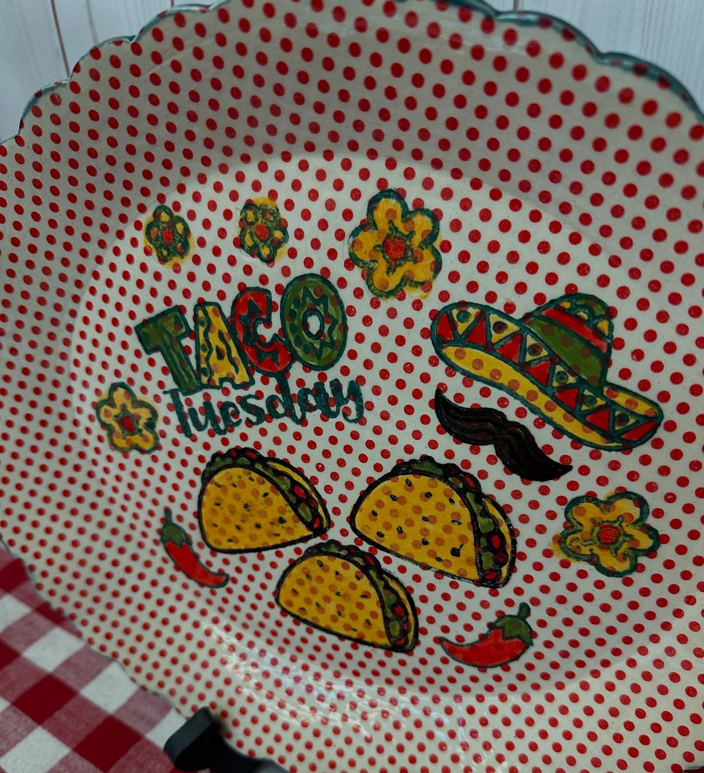 Sombrero Mexican Hat 2 Pottery Stamp - Fiesta Party themed April 2025 Mystery Box, multiple sizes available