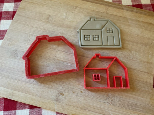 Scandinavian House Stamp w/optional ornament cutter - July 2023 Mystery Box