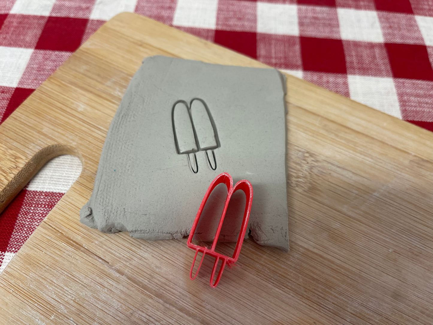 Popsicle Stamp - mini from the March 2023 mystery box, plastic 3D printed, multiple sizes available