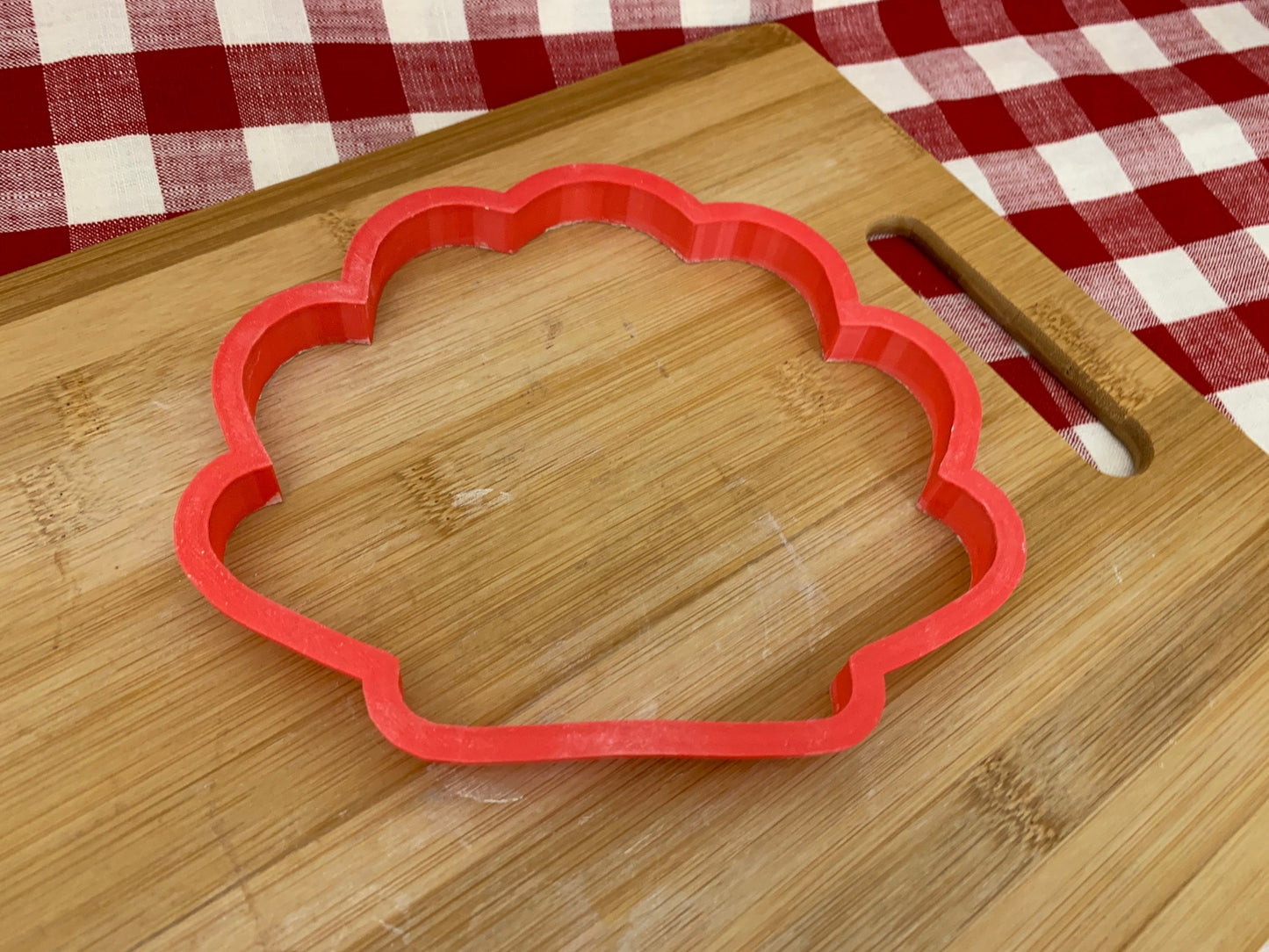 Seashell Design, Clay Cutter - Plastic 3D printed, XL pottery tool, multiple sizes