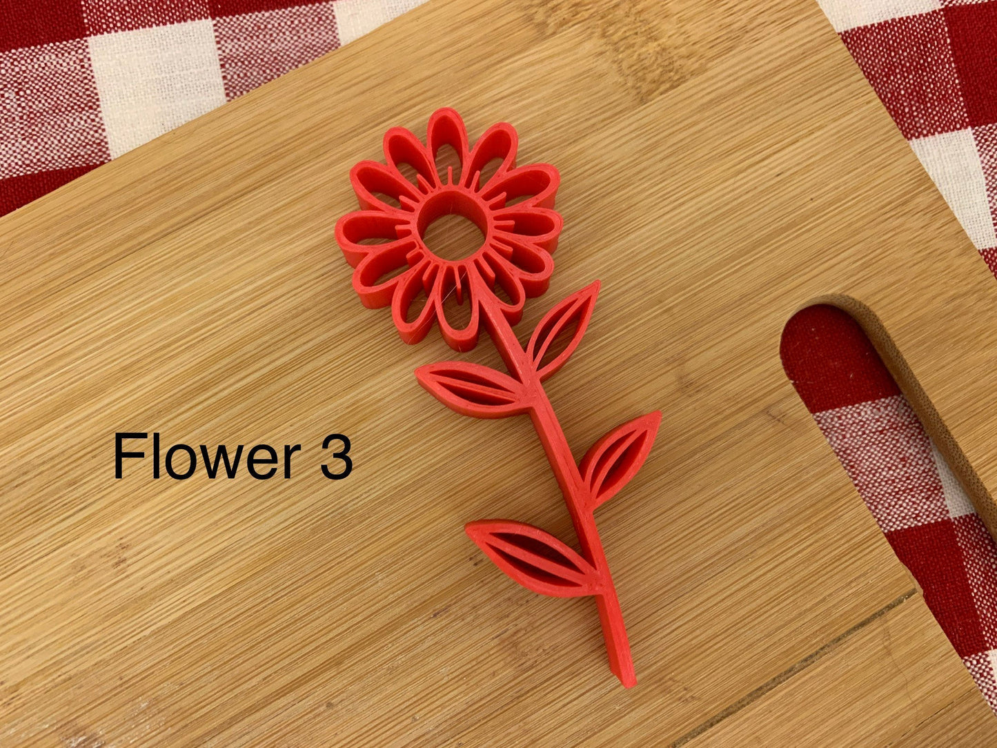 Whimsical Flower Pottery Stamp - Multiple Designs/Sizes or Sets
