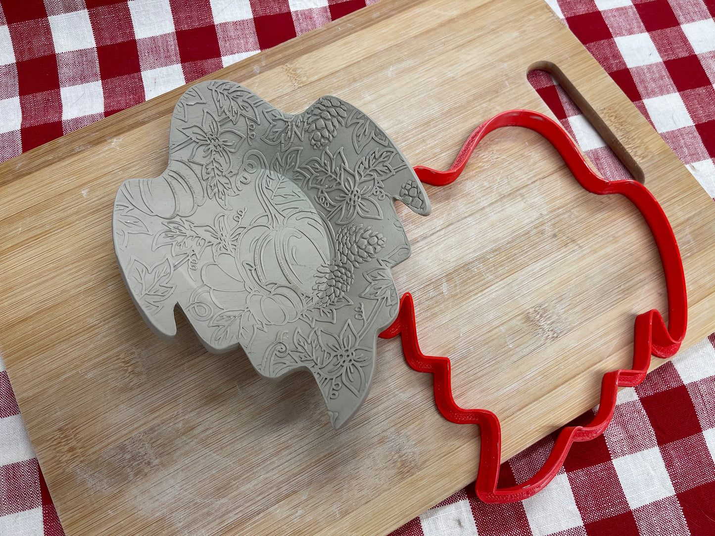 Ghost Design, Clay Cutter, matches GR Pottery form - plastic 3D printed, multiple sizes