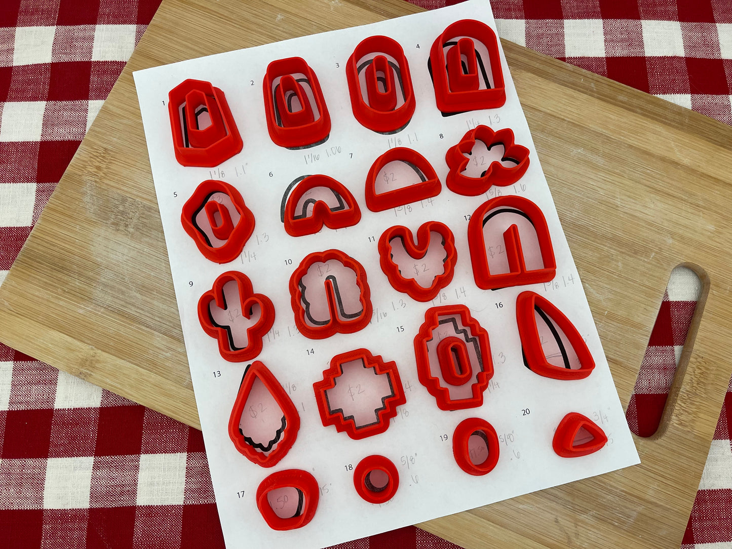 Jewelry Bead or Pendant Clay Cutters - Jessica Putnam-Phillips' Design - multiple designs, sold as each or set