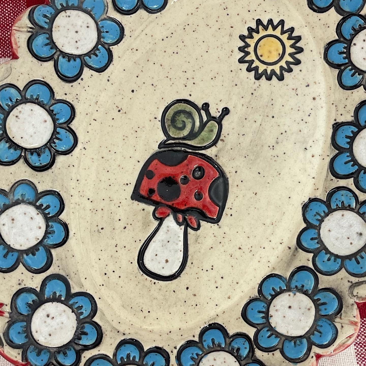 Snail Mini Pottery Stamp - January 2022 Stamp of the Month, multiple sizes