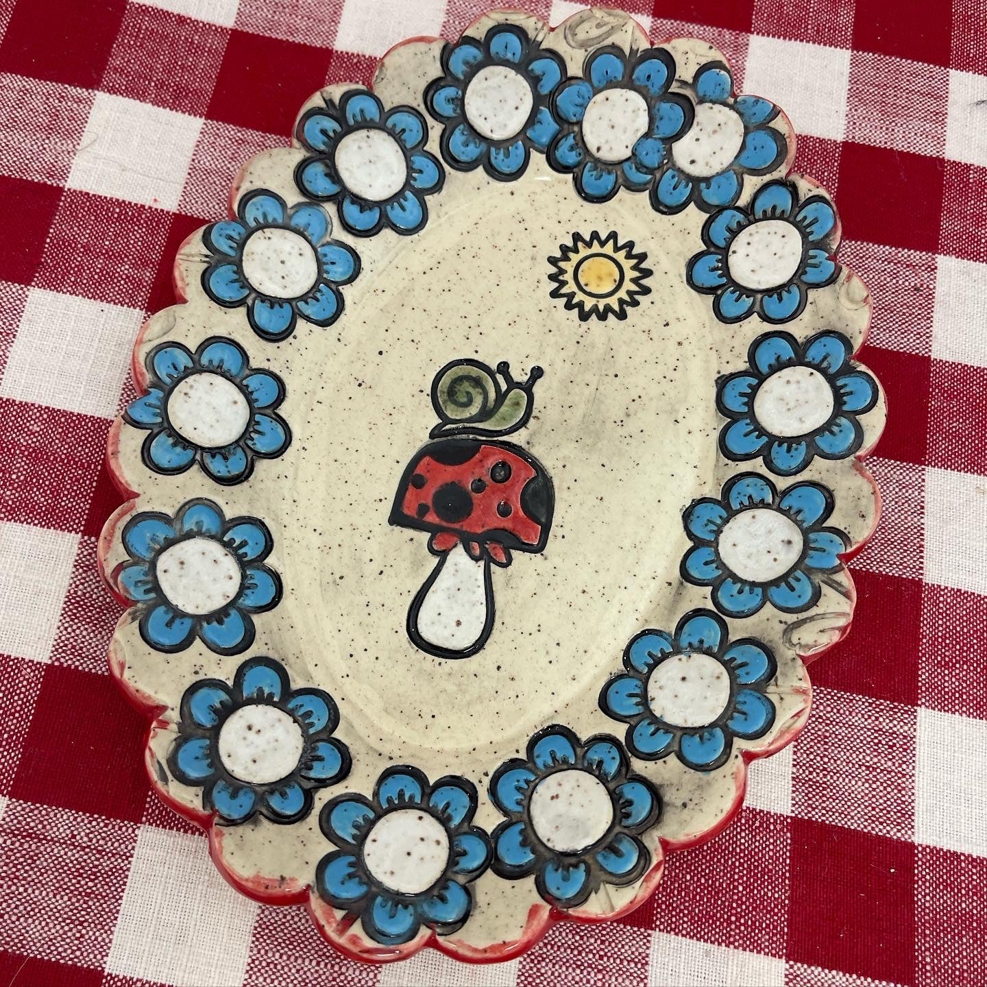 Snail Mini Pottery Stamp - January 2022 Stamp of the Month, multiple sizes
