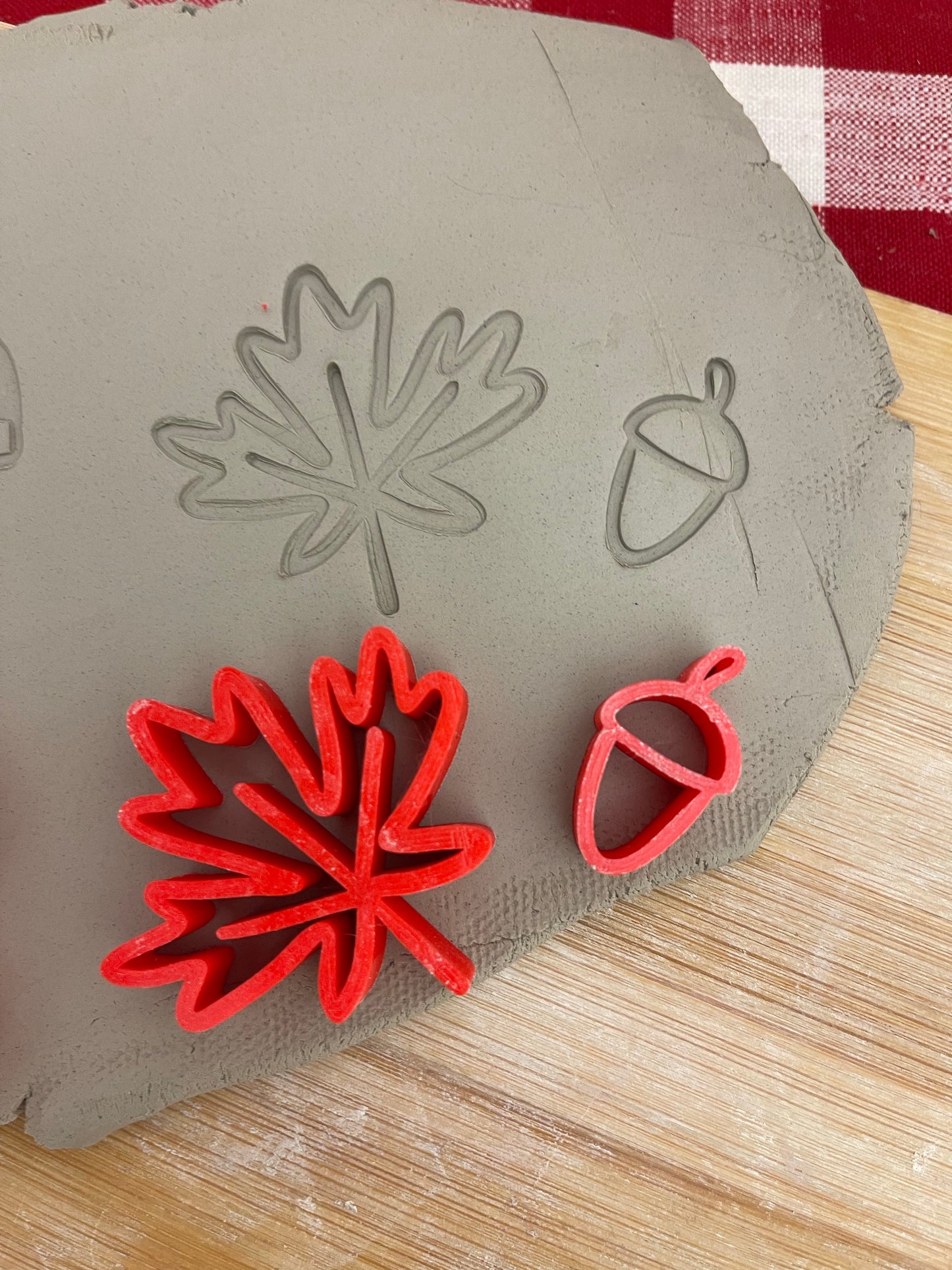 Pottery Stamp, Plant life multiple designs, Camping doodle series - multiple sizes