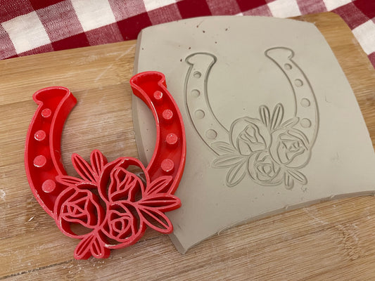 Pottery Stamp, Horseshoe design - multiple sizes