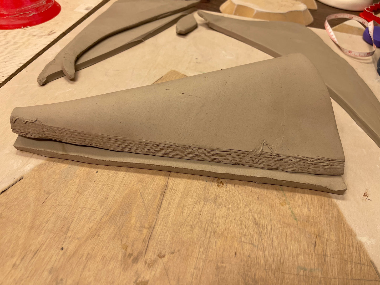 Cone Template, Clay Cutter - Plastic 3D printed, Tall, Skinny Cone Design, Christmas Tree, Gnome Body, Ghost, Multiple Sizes, Each or Set