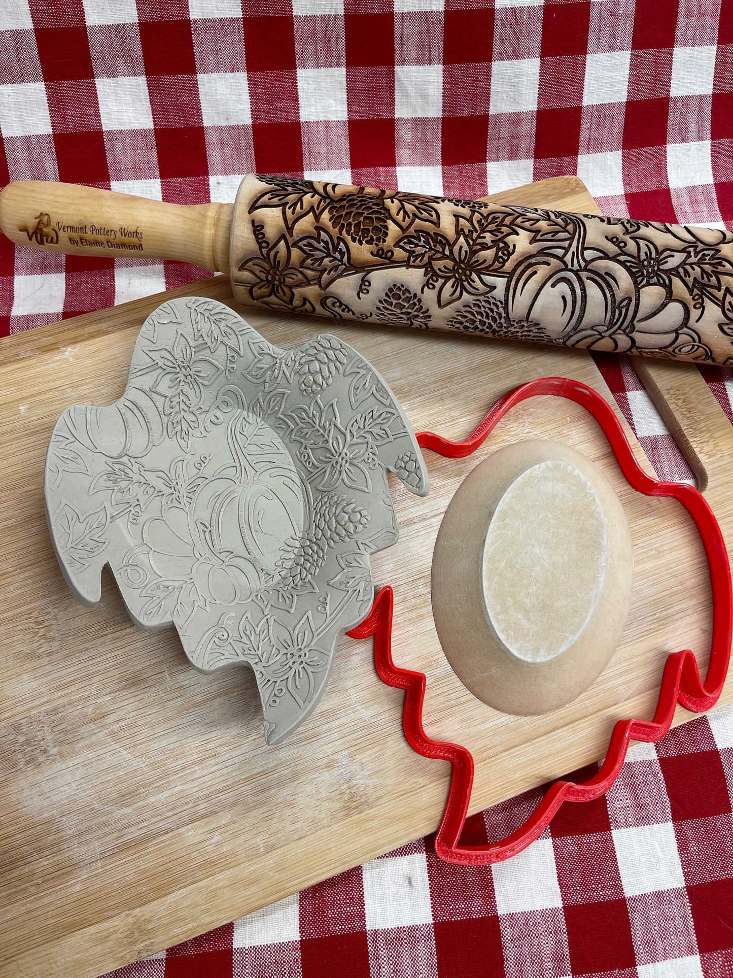 Ghost Design, Clay Cutter, matches GR Pottery form - plastic 3D printed, multiple sizes