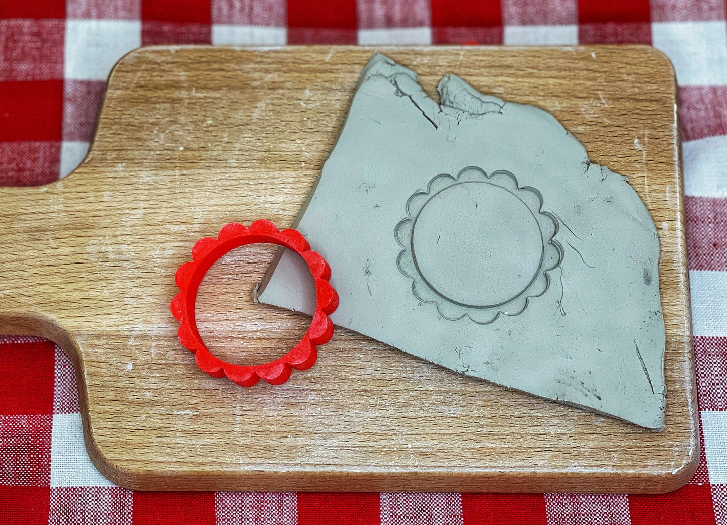 Pottery stamp, Name Frame 9 design, Frame Your Name - Multiple Sizes